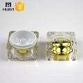 50g Luxus Acryl Kristall Kosmetik Gold Glas